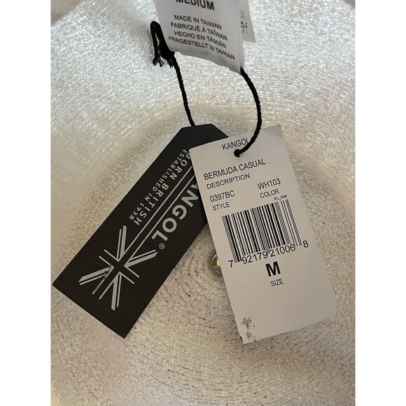 KANGOL Hat BERMUDA CASUAL Unisex White - 0397BC-WH103-M - Picture 11 of 12